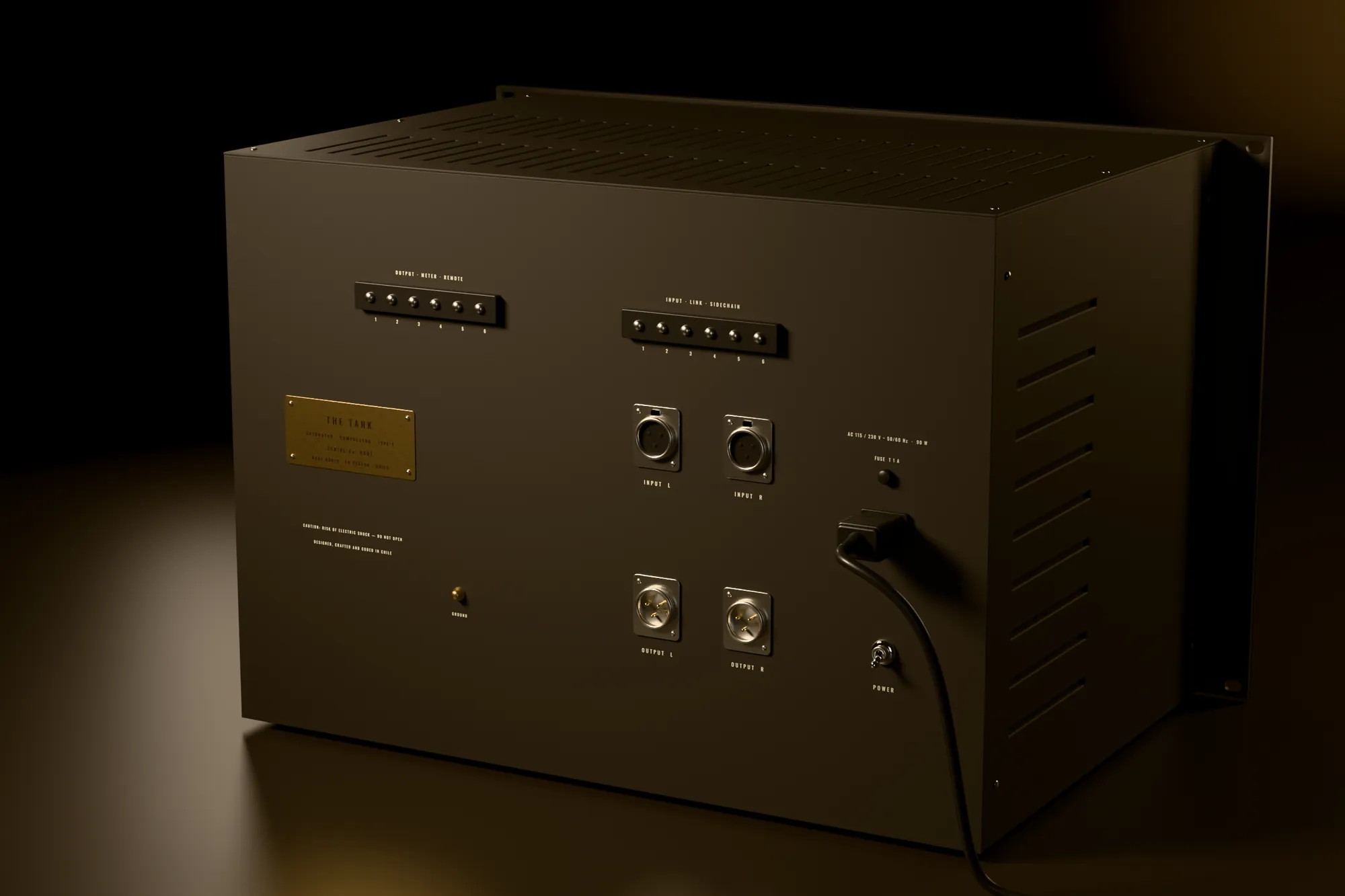 Rear panel